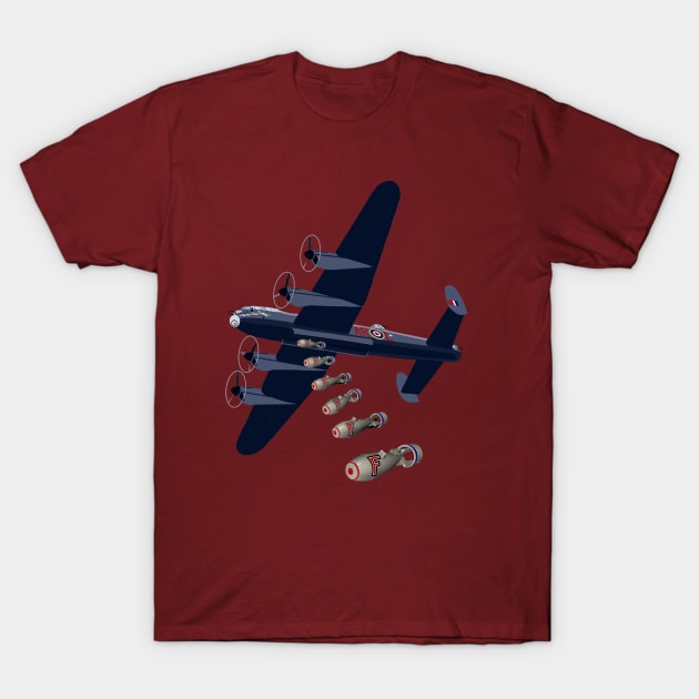 Avro F-Bomber T-Shirt by DistractedGeek